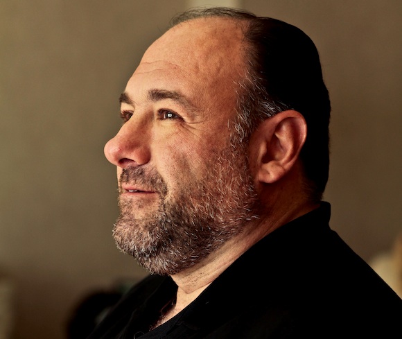Actor James Gandolfini at the Regency Hotel in New York.