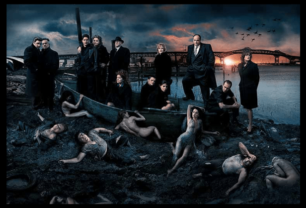 Promotional photo for Season 5 of The Sopranos