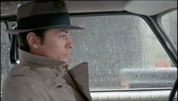 Delon as Jef Costello in Le Samourai