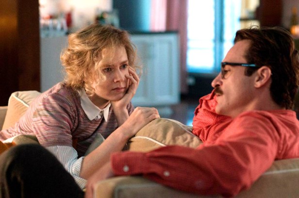 Theodore's relationship with Amy (Amy Adams) is a strong one