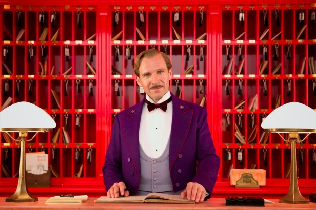 Fiennes as M. Gustave H welcomes you to The Grand Budapest Hotel