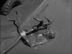 One of many extraordinary scenes in The Wages of Fear