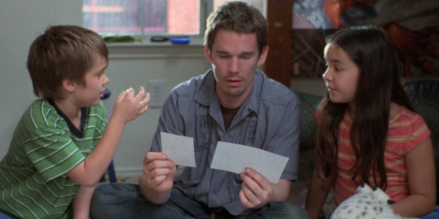 Ethan Hawke as dad, Mason Dr, reconnects with his kids