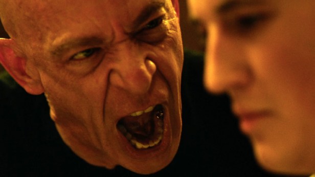 J.K. Simmons as Fletcher is ferociously physical and quite frightening at times