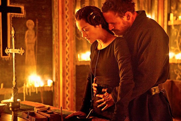Macbeth (Michael Fassbender) and Lady Macbeth (Marion Cotillard) are joined together in grief